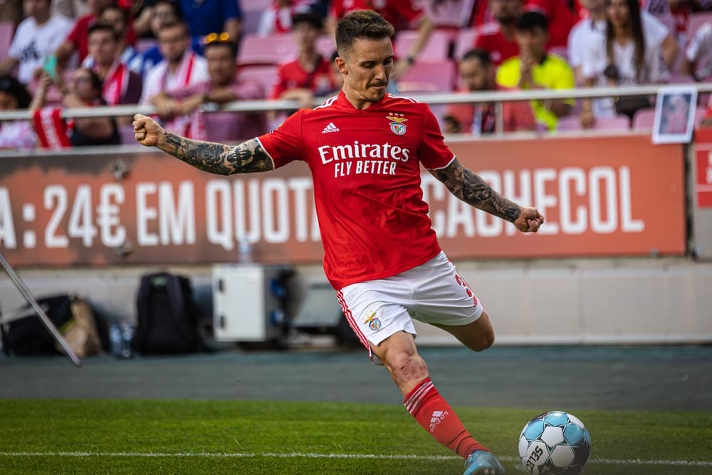 Liga Bwin game between SL Benfica and FC Porto; Grimaldo during game