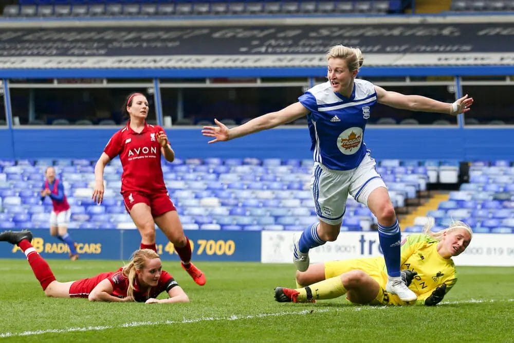 Womens Football Birmingham v Liverpool Womens