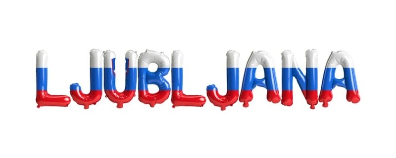 3d,Illustration,Of,Ljubljana,Capital,Balloons,With,Slovenia,Flags,Color