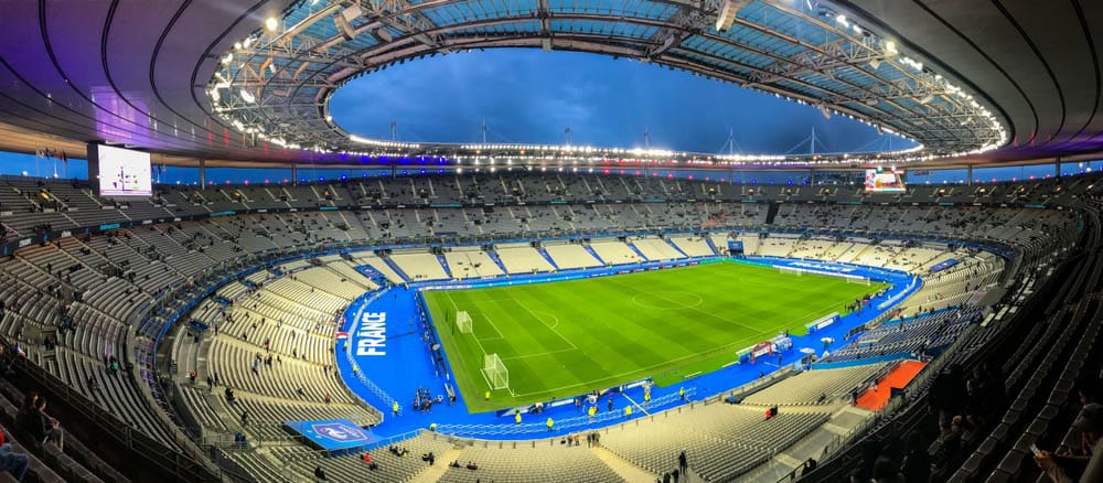 SAINT DENIS, FRANCE, STADE DE FRANCE 23 March 2023, Football EURO 2024 France vs Pays-Bas of the interior of the stadium Stade de France,