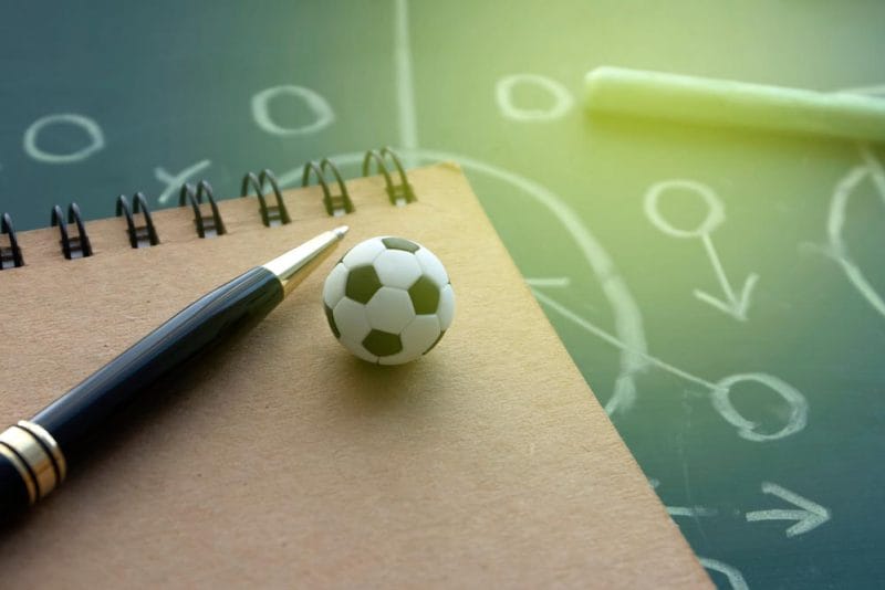football game strategy tactic and instructing soccer team , football match analysis